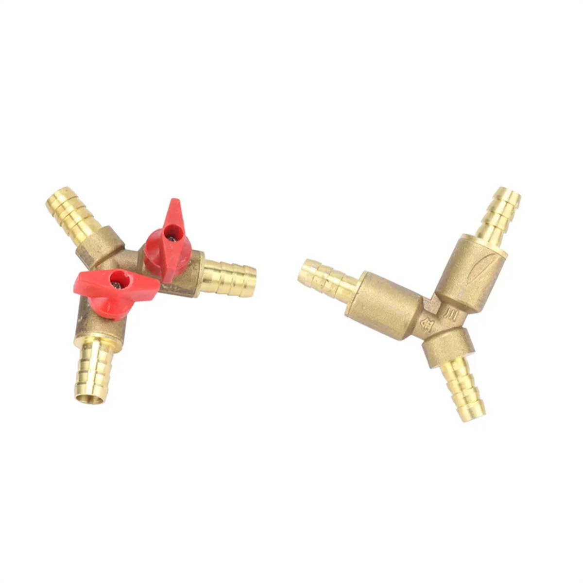 8mm 10mm Barbed 3-Way Brass Ba - Spoke Nipple Brass recension och pris