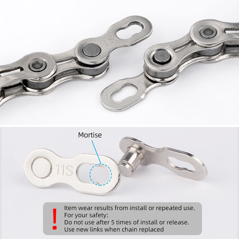 6 Pairs Chain Missing Link Joi - Chain Quick Link recension och pris