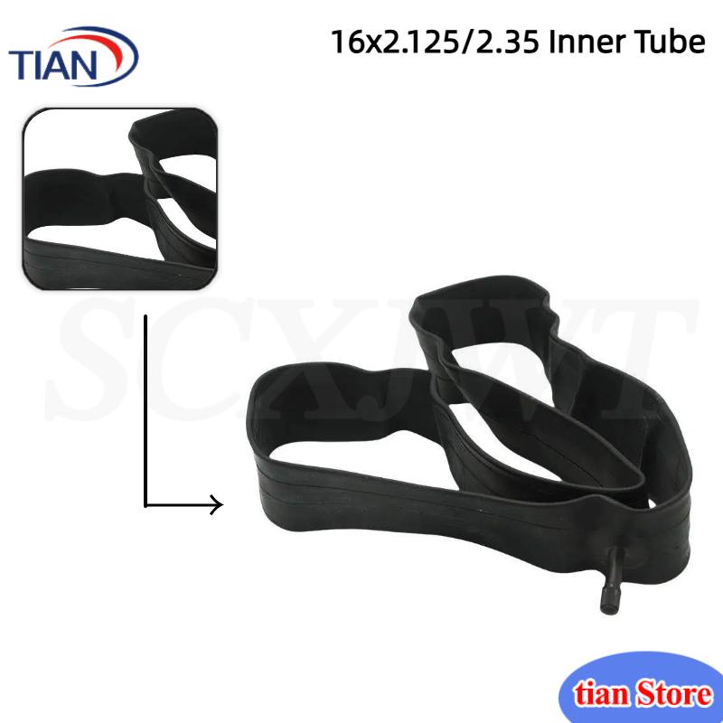 Butyl rubber inner tube 16x2.1 - Mountain Biking Tube recension och pris