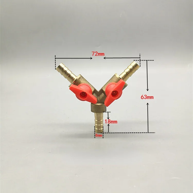 6 8 10 12mm Brass Shut Off Bal - Spoke Nipple Brass recension och pris