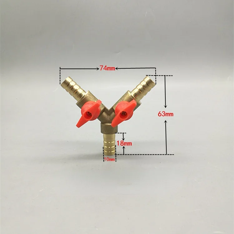 6 8 10 12mm Brass Shut Off Bal - Spoke Nipple Brass recension och pris