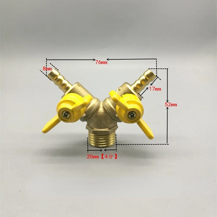 6 8 10 12mm Brass Shut Off Bal - Spoke Nipple Brass recension och pris